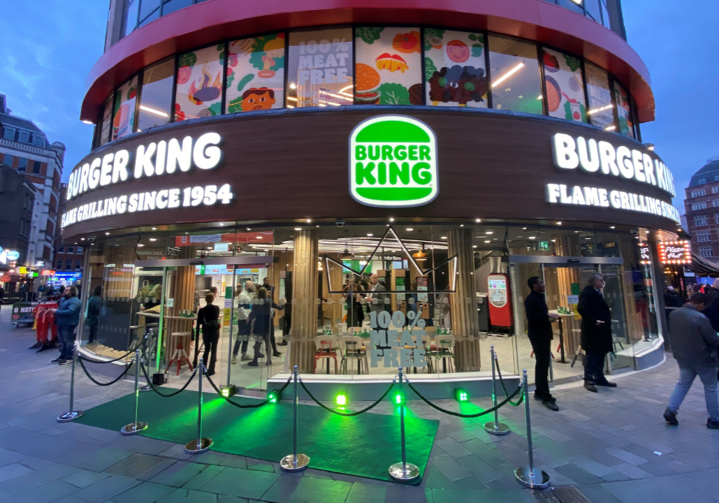 Burger King Celebrates Meat Free Restaurant With Free Vegan Royales Nationwide Immunity Boost